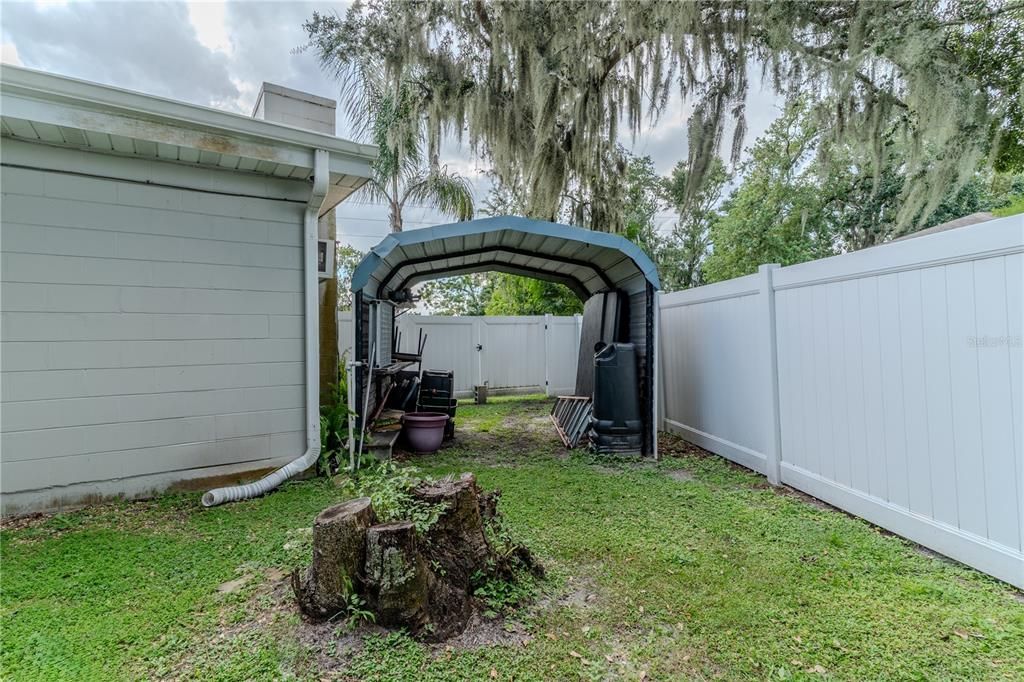 Backyard, Exterior