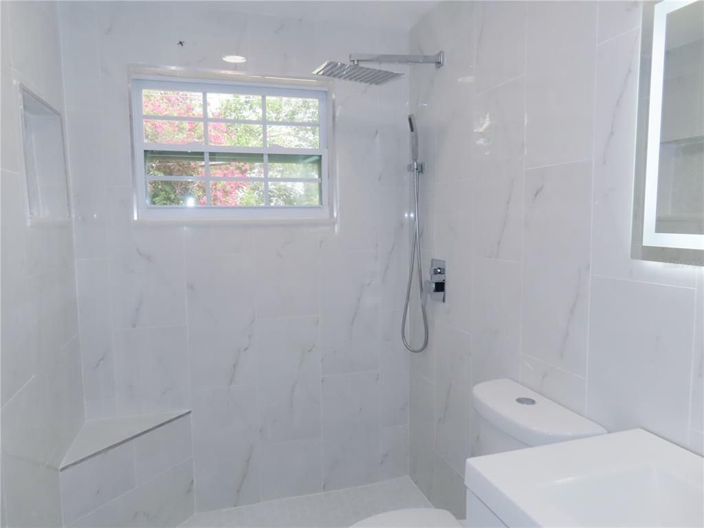 Bathroom, Interior, Marble Walls