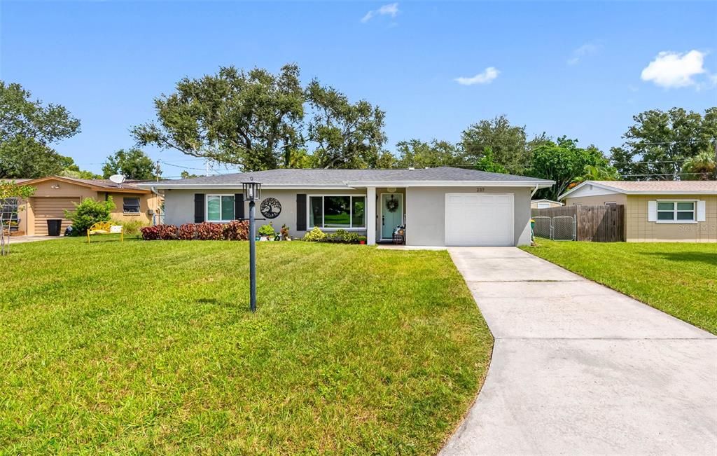 Attached, Backyard, Exterior, Facade, Ranch
