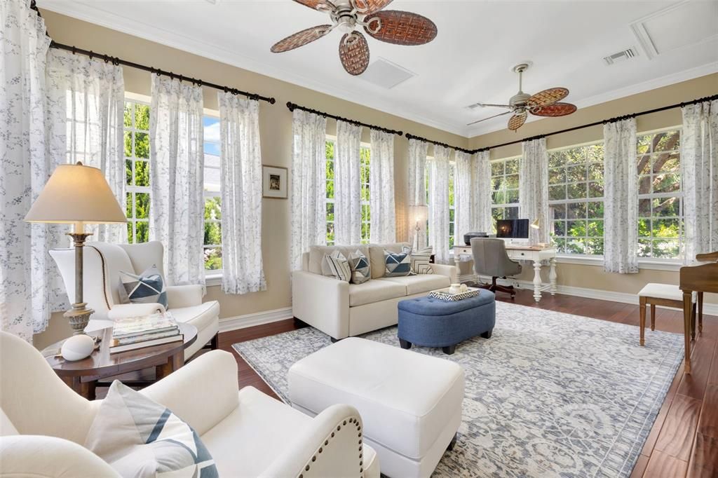 Home Office, Interior, Living room, Wood Texture Flooring