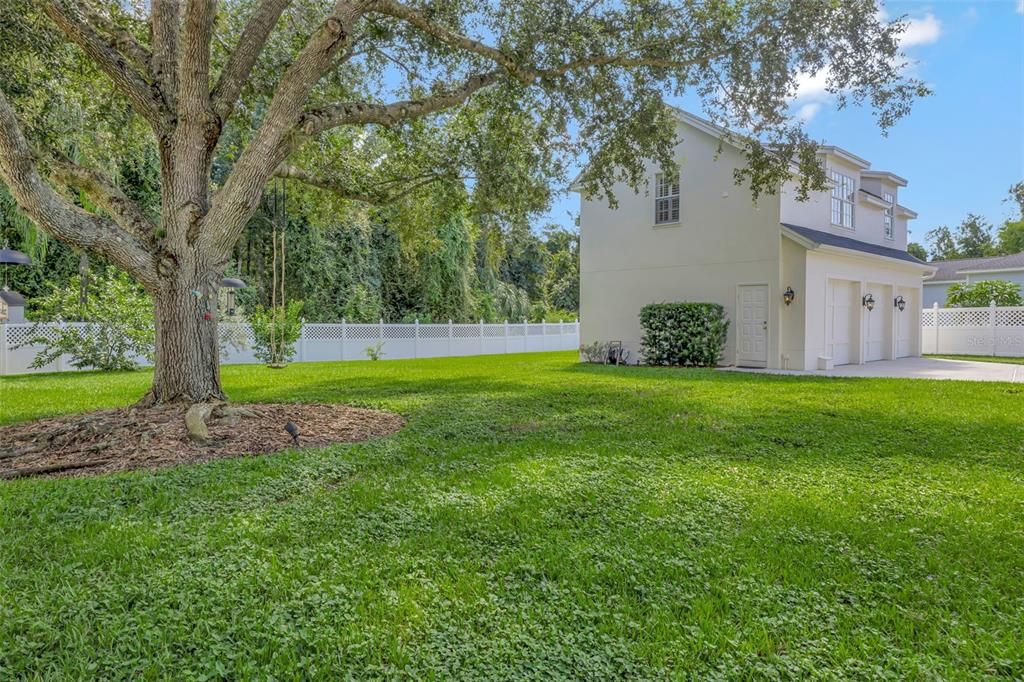 Backyard, Exterior