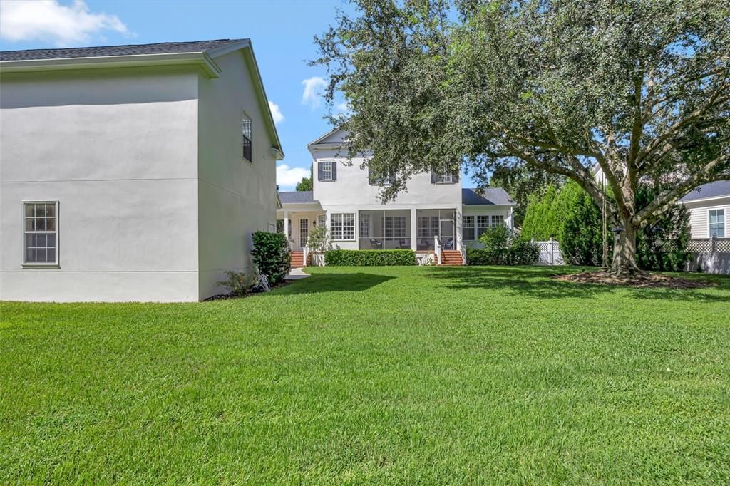 Backyard, Exterior