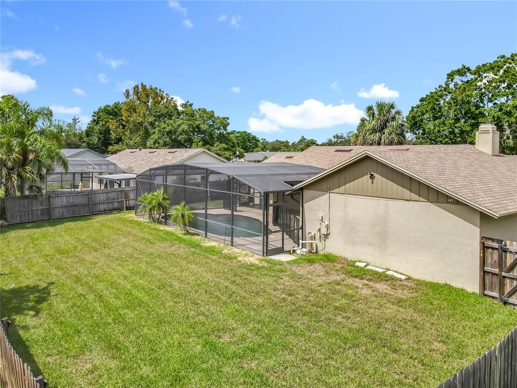 Backyard, Exterior