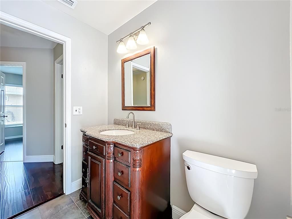 Bathroom, Interior, Wood Texture Flooring