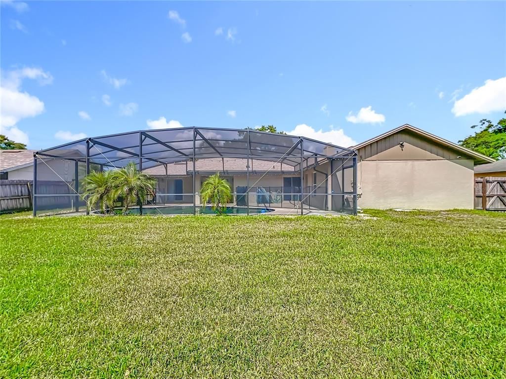 Backyard, Exterior
