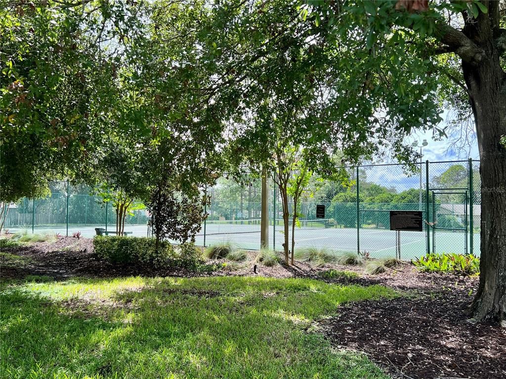 Exterior, Tennis Courts
