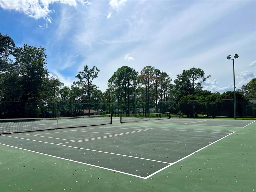 Exterior, Tennis Courts
