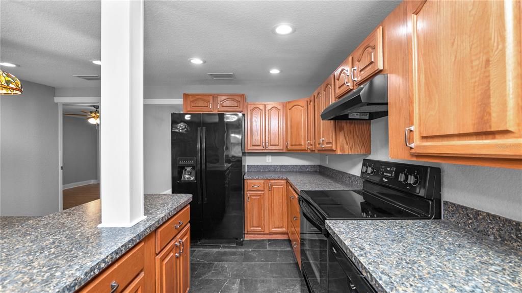 Interior, Kitchen, Recessed Lighting