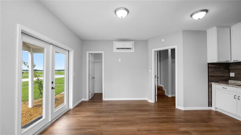 Empty room, Interior, Wood Texture Flooring