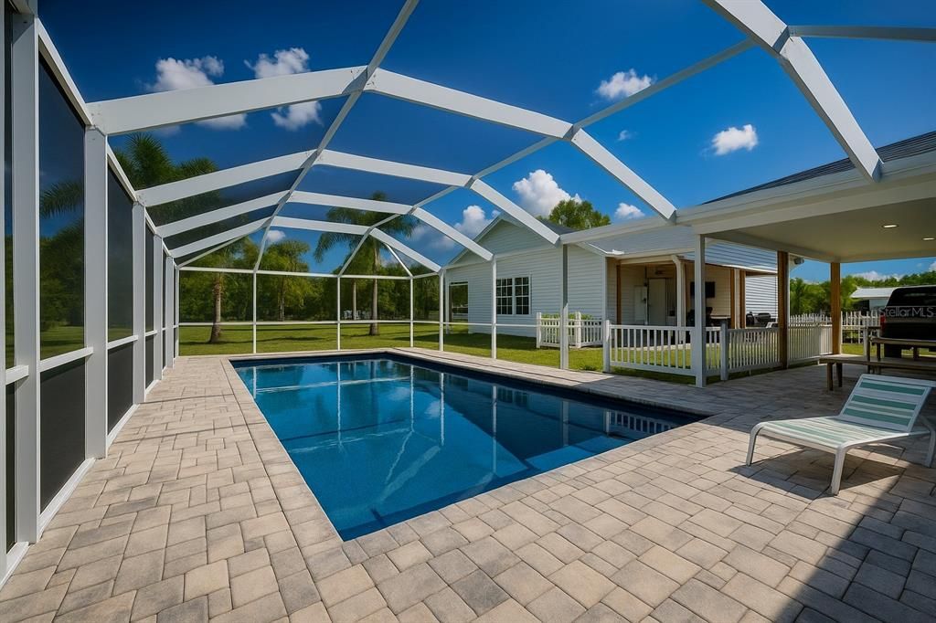 Glass Ceilings, Interior, Pool, Sun Room