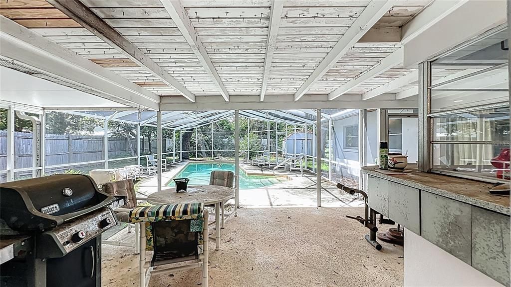Glass Ceilings, Interior, Pool, Sun Room