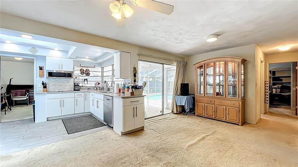 Interior, Kitchen, Recessed Lighting