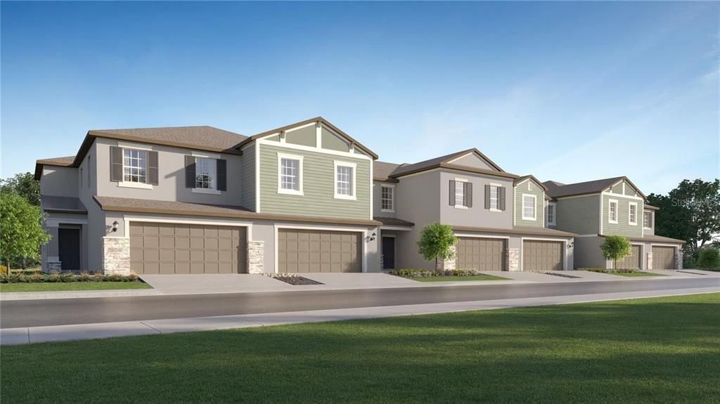 Attached, Exterior, Facade, Rowhouse