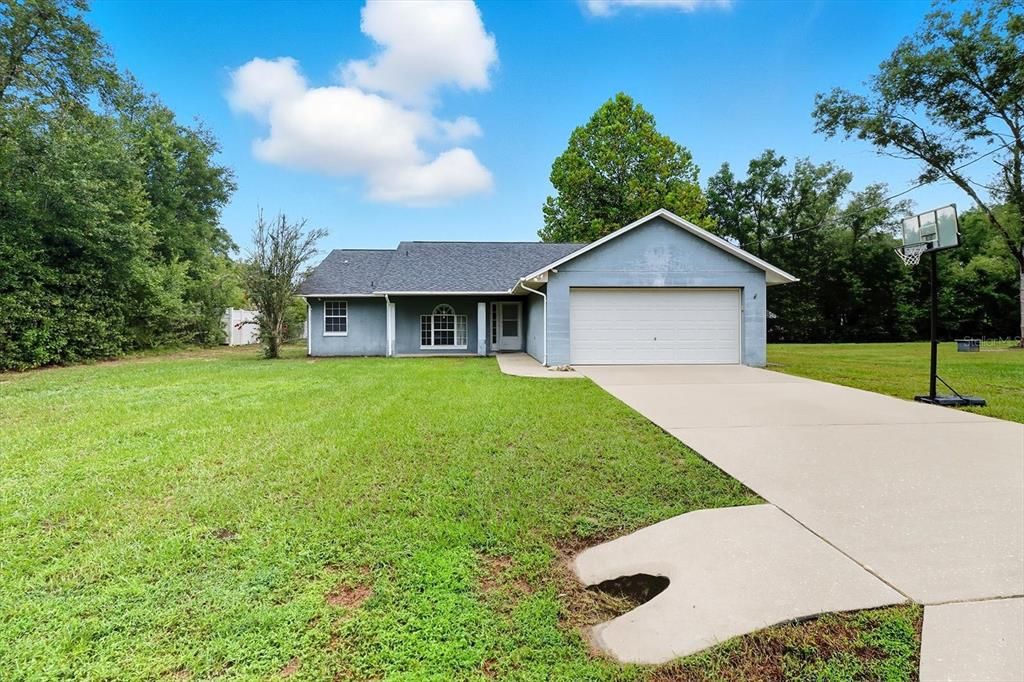 Attached, Backyard, Exterior, Facade, Ranch