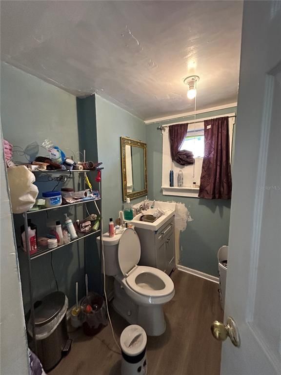 Bathroom, Interior, Wood Texture Flooring
