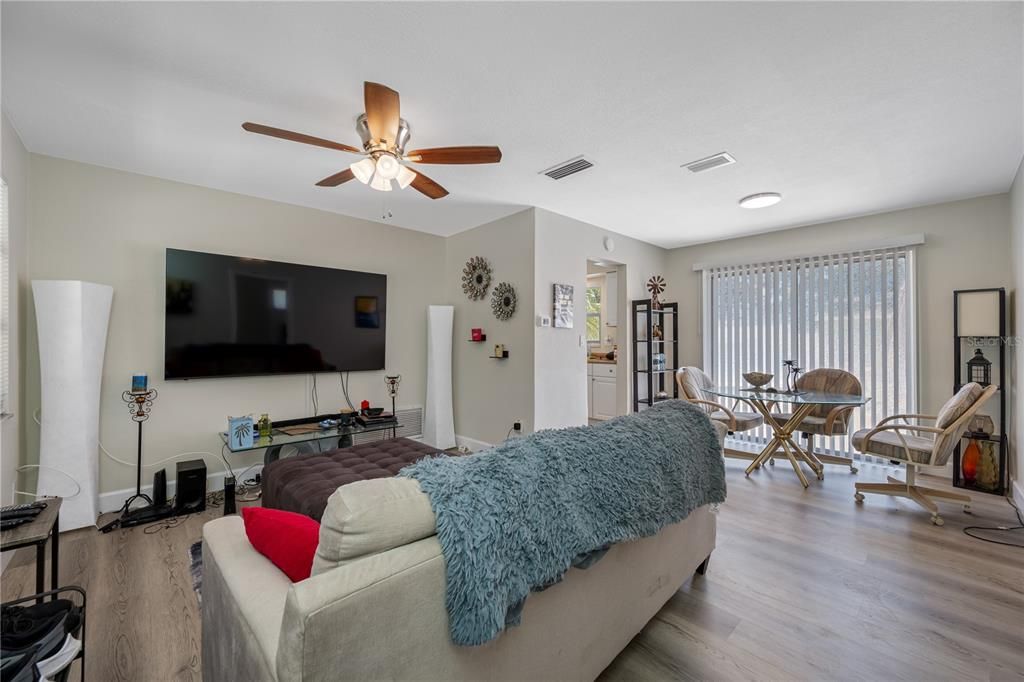 Dining room, Interior, Living room, Wood Texture Flooring