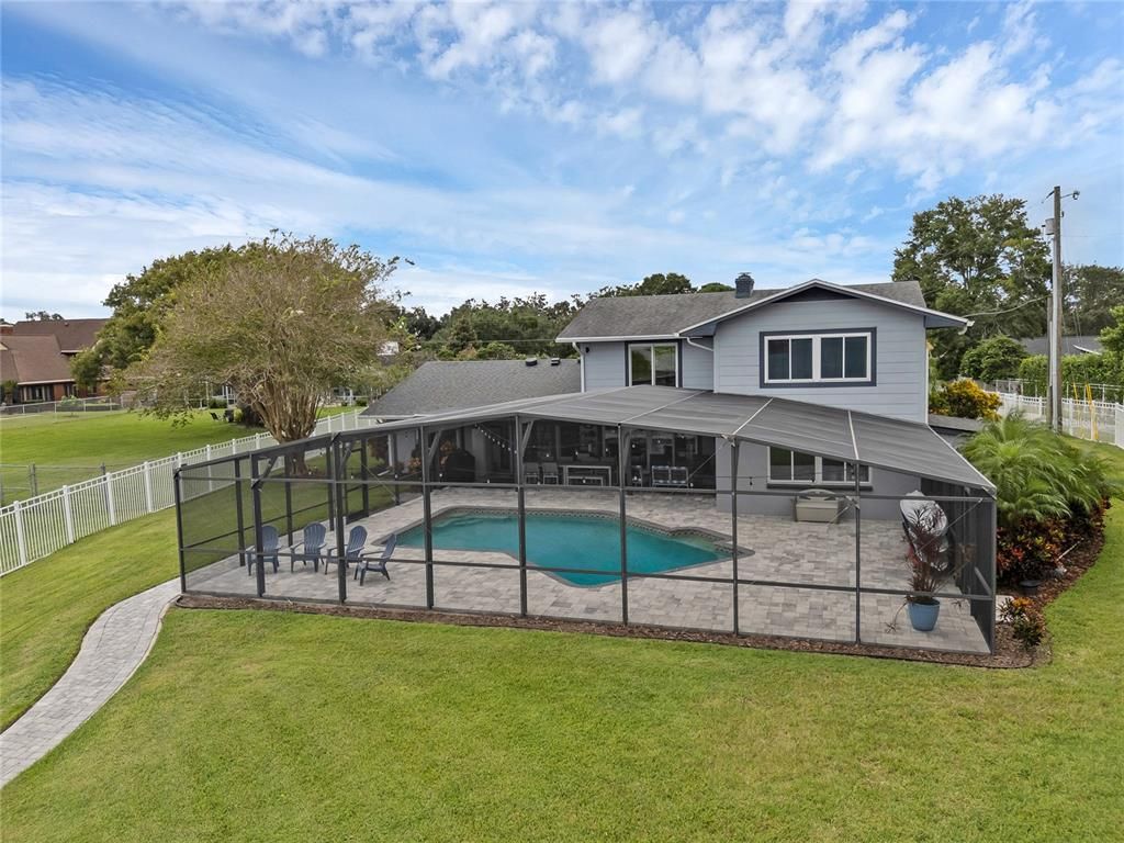 Backyard, Exterior, Pool