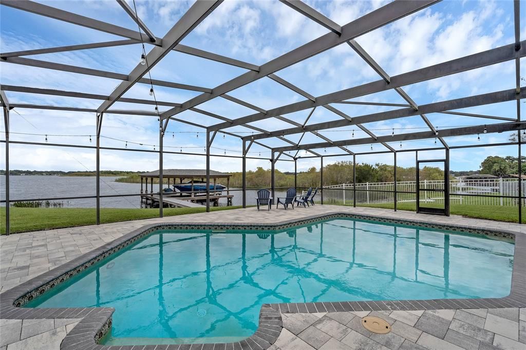 Glass Ceilings, Interior, Pool, Sun Room, Water