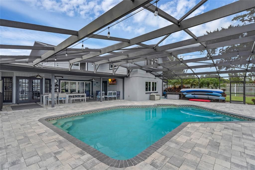 Glass Ceilings, Interior, Pool, Sun Room