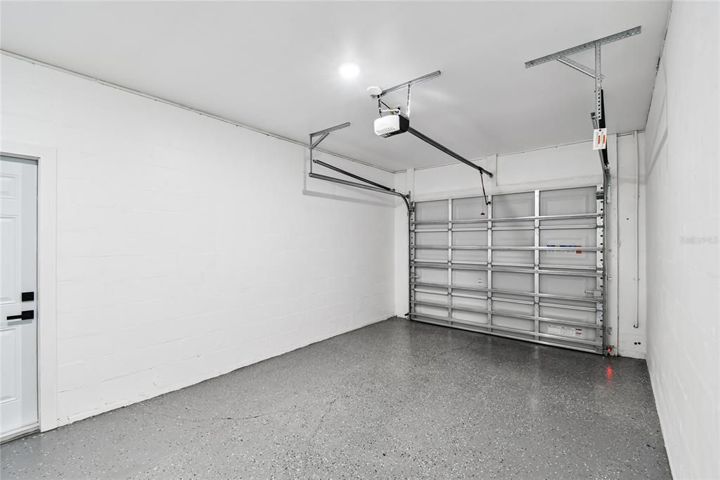 Garage, Interior, Recessed Lighting