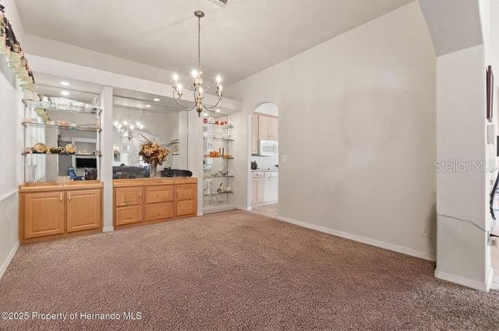 Chandelier, Empty room, Interior, Pendant Lights, Recessed Lighting