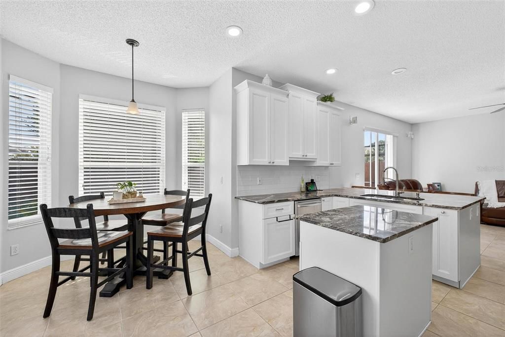 Dining room, Interior, Kitchen, Pendant Lights, Recessed Lighting