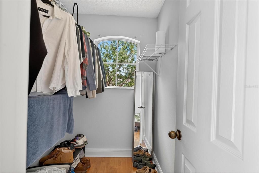 Interior, Walk-in Closets, Wood Texture Flooring