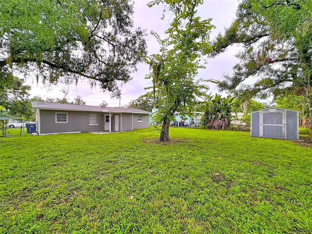 Backyard, Exterior