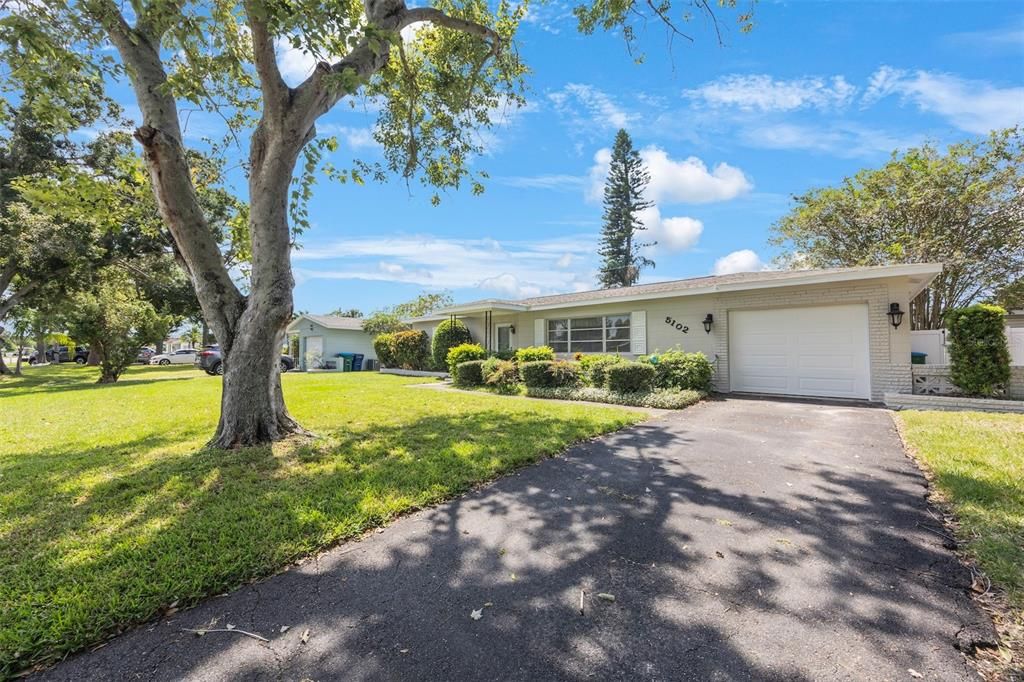 Attached, Backyard, Exterior, Facade, Ranch