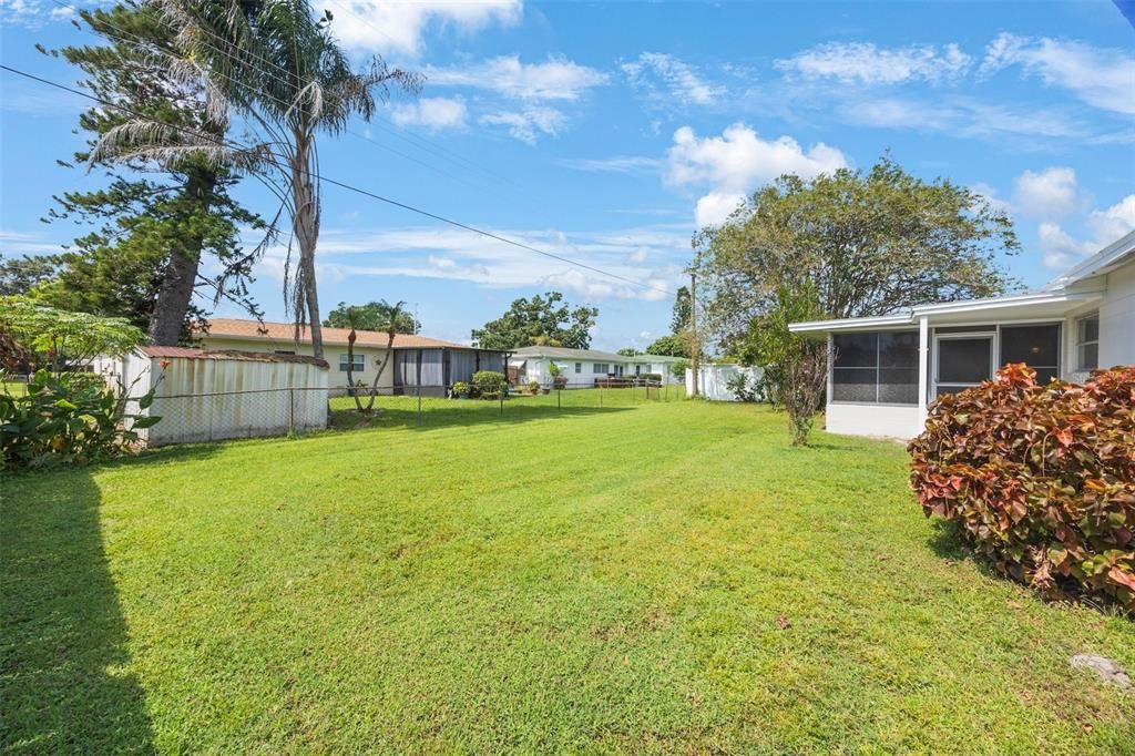 Backyard, Exterior
