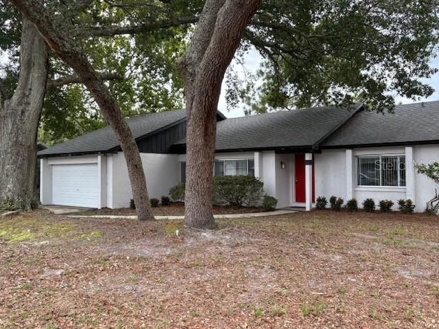 Attached, Backyard, Exterior, Facade, Ranch