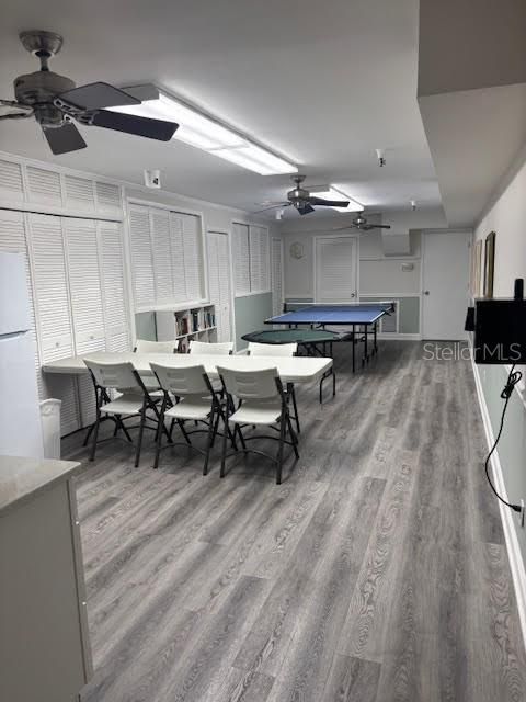 Billiard Table, Game Room, Interior, Wood Texture Flooring