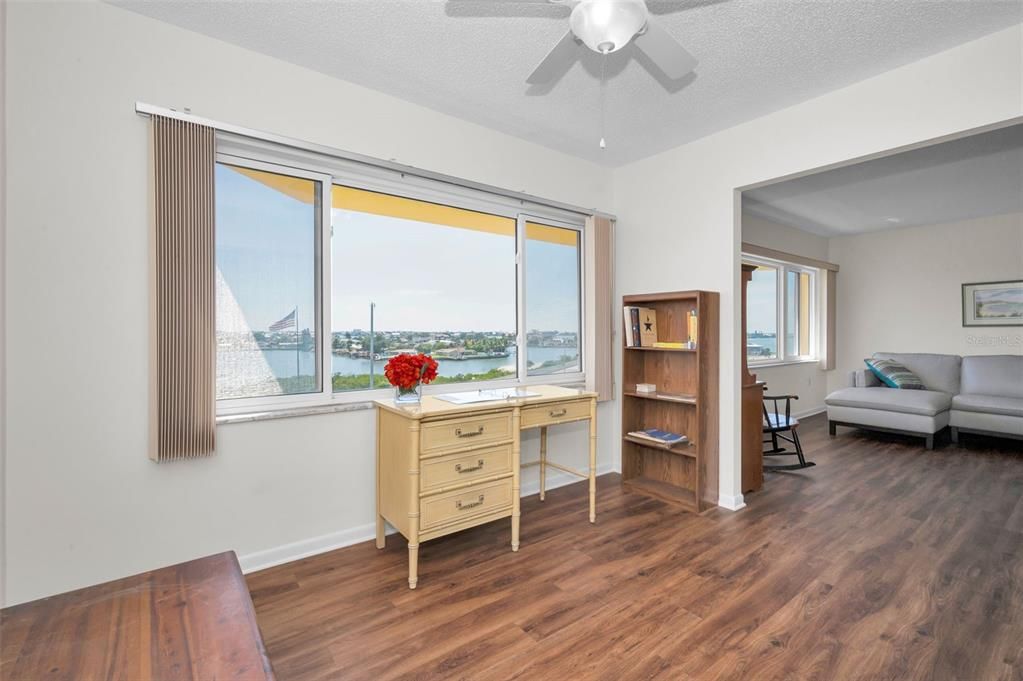 Home Office, Interior, Water, Wood Texture Flooring