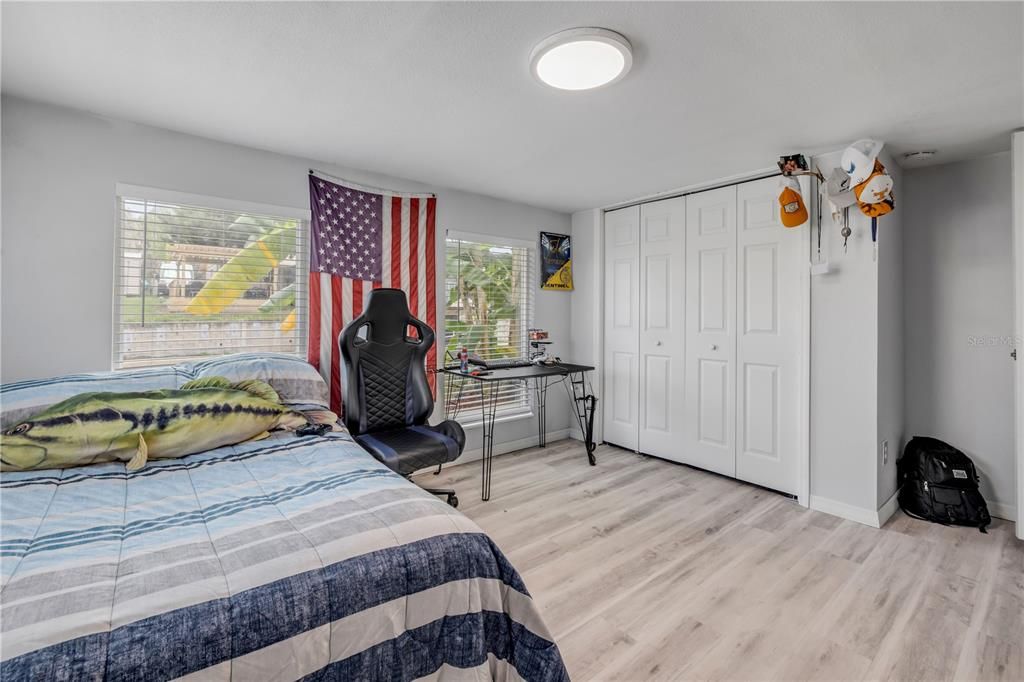 Bedroom, Home Office, Interior, Wood Texture Flooring