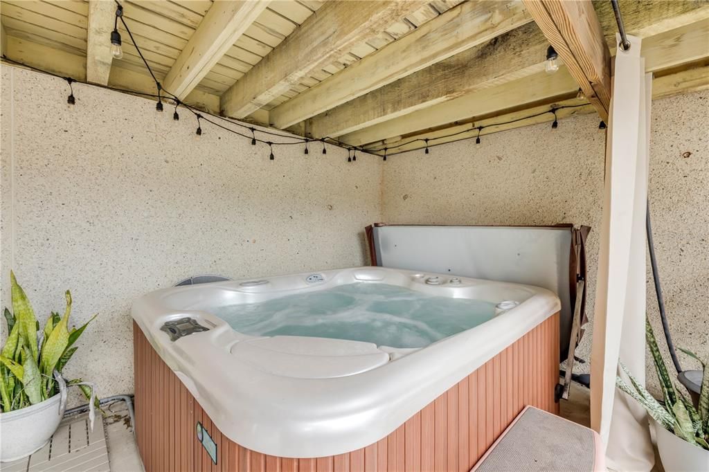 Exterior, Hot Tub