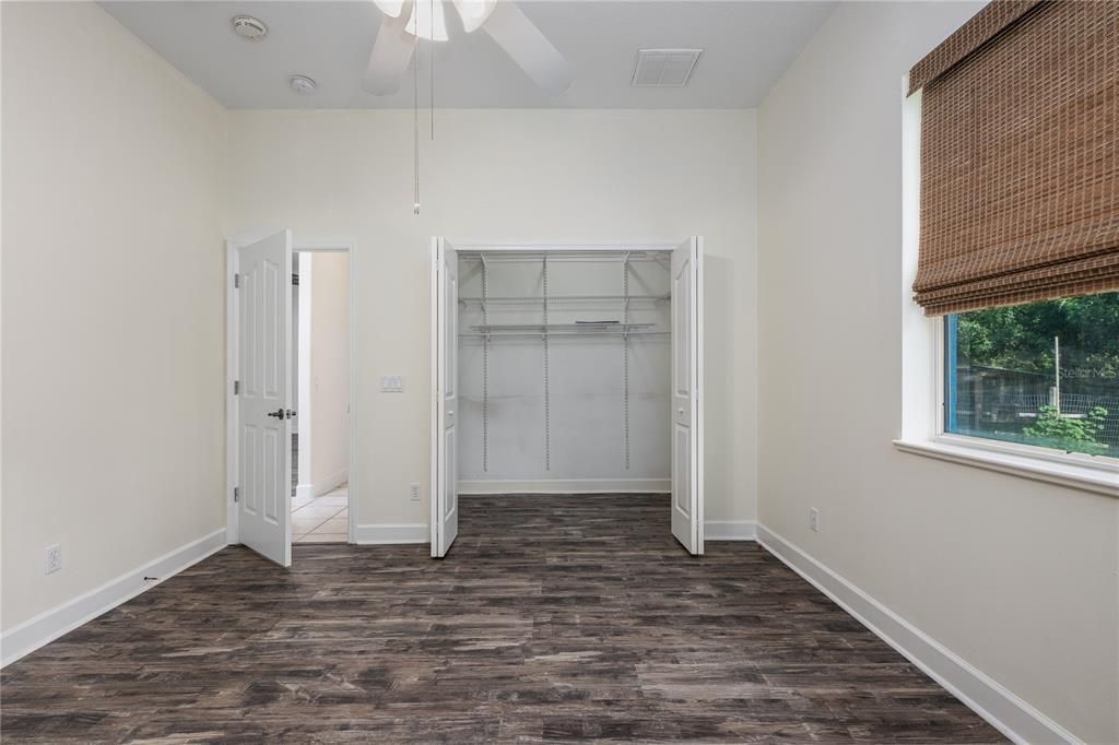 Empty room, Interior, Walk-in Closets, Wood Texture Flooring