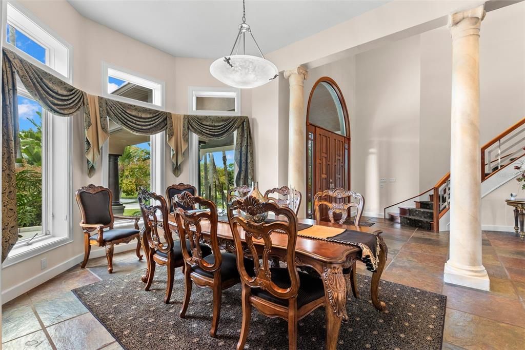 Dining room, Interior, Pendant Lights