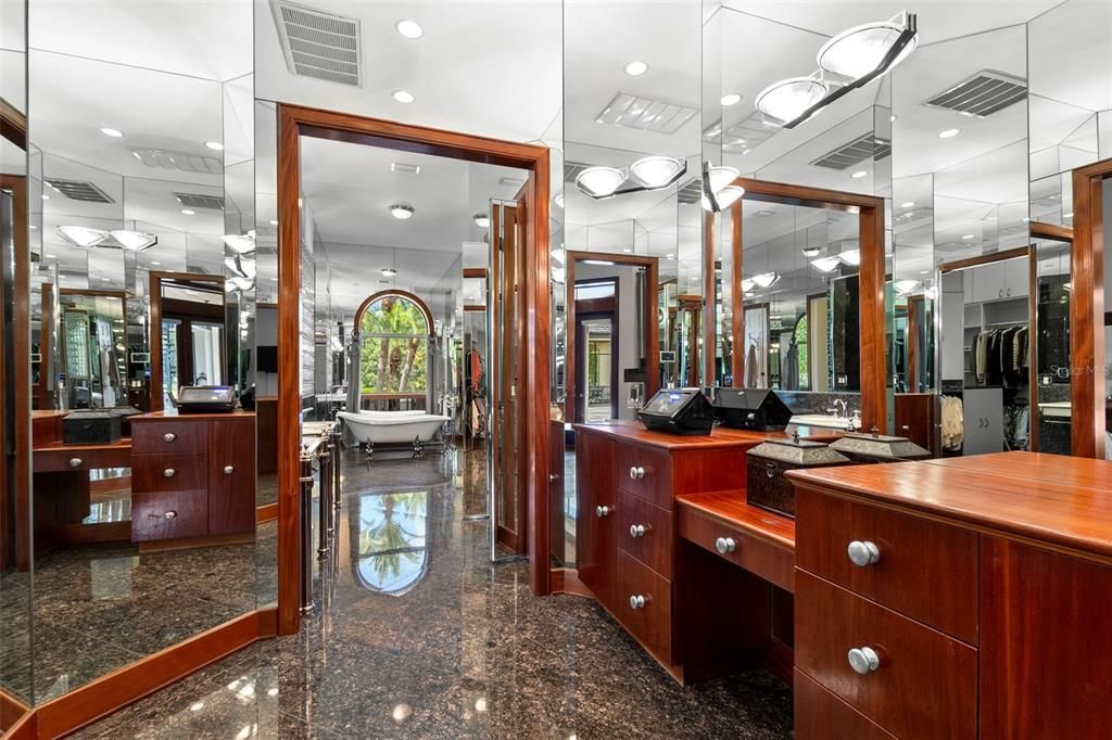 Bathroom, Free Standing Baths, Interior, Recessed Lighting