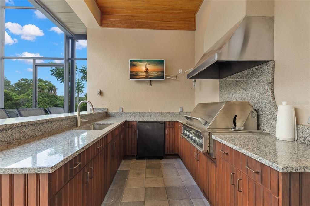Interior, Kitchen, Wooden Ceilings