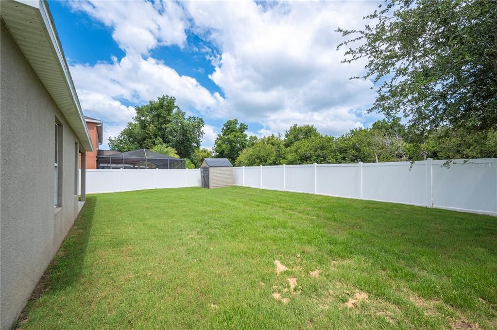 Backyard, Exterior