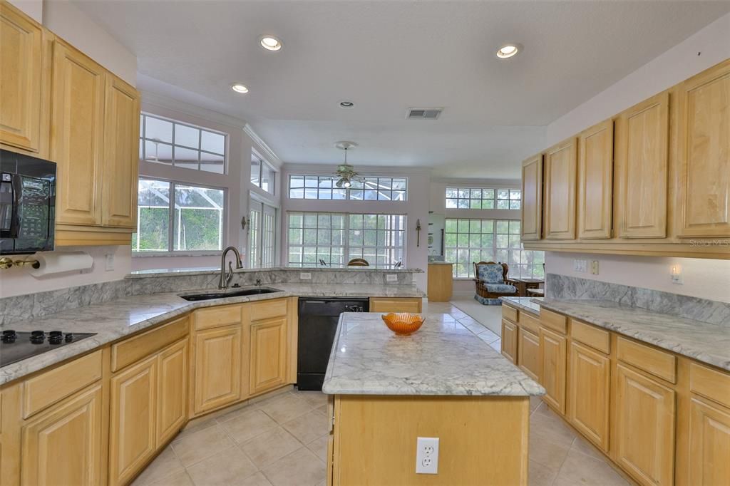 Interior, Kitchen, Recessed Lighting