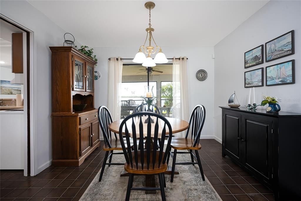 Dining room, Interior, Pendant Lights