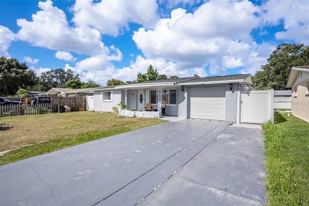 Backyard, Exterior