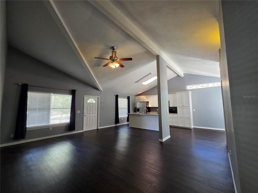 Empty room, Interior, Wood Texture Flooring