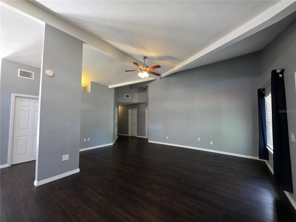 Empty room, Interior, Wood Texture Flooring