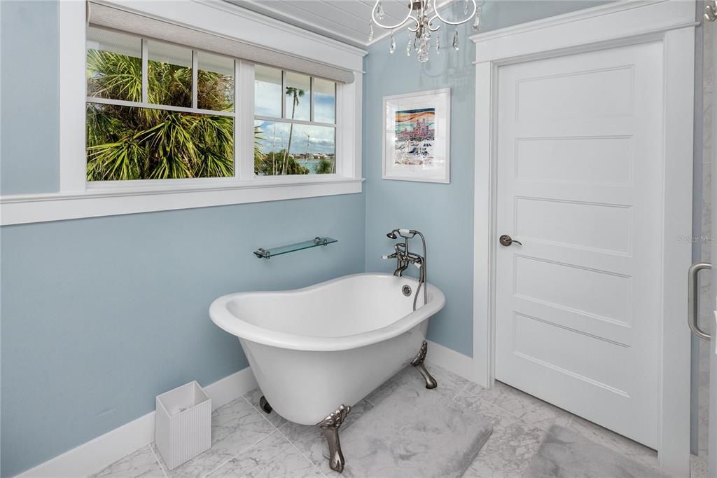 Bathroom, Free Standing Baths, Interior, Marble