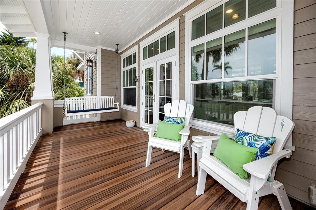 Exterior, Wood Texture Flooring