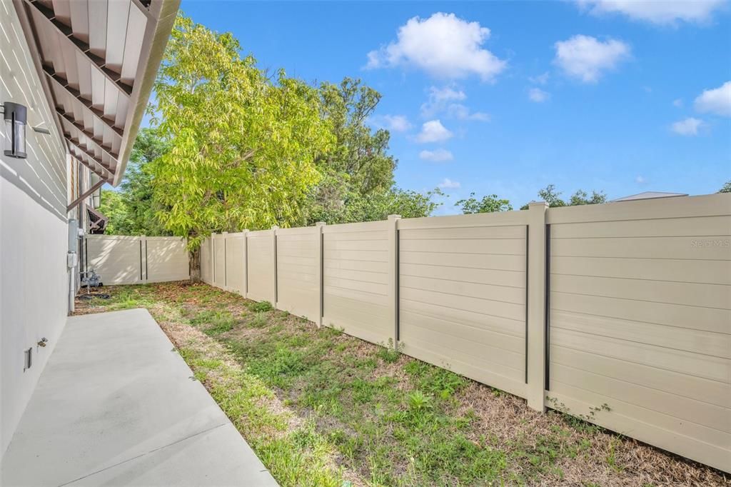 Backyard, Exterior