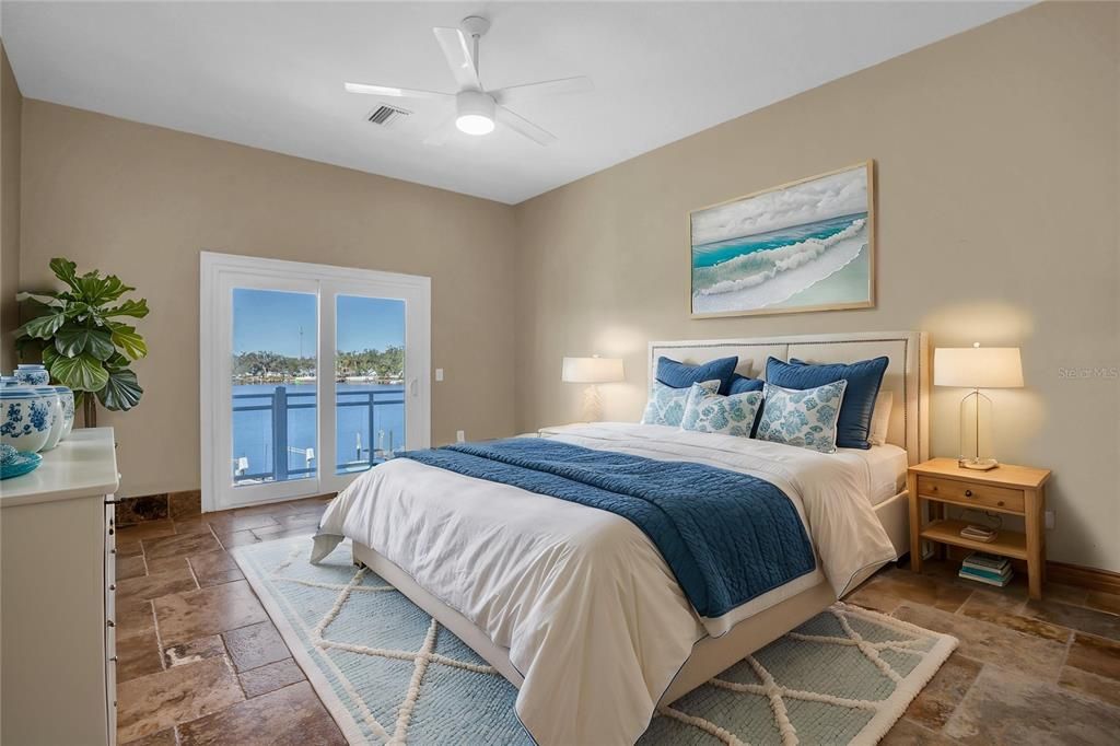 Bedroom, Interior, Water