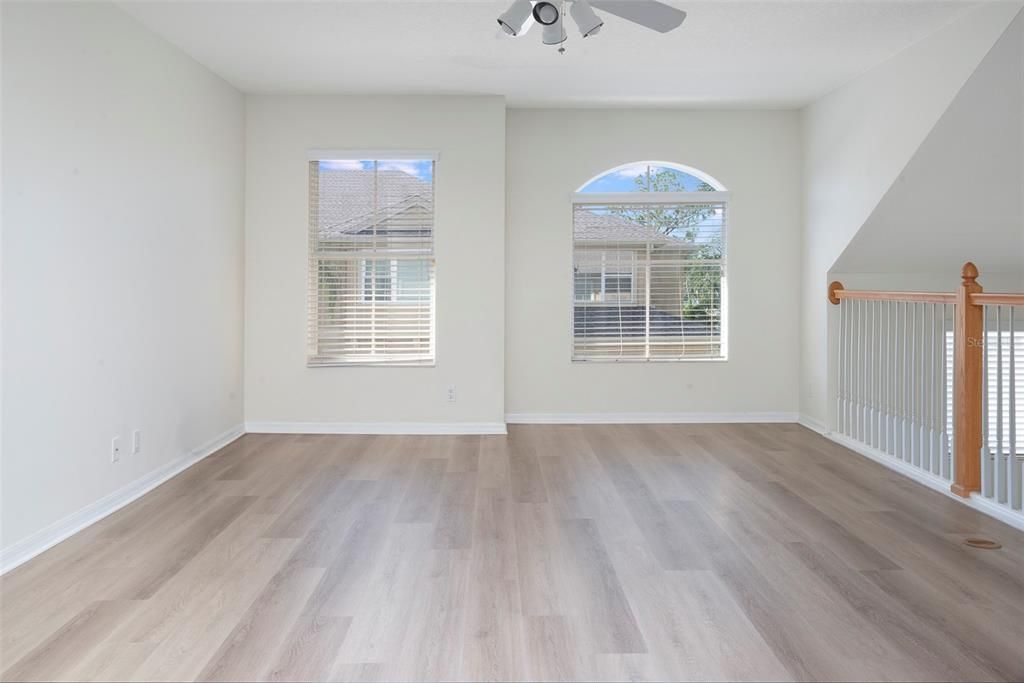 Empty room, Interior, Wood Texture Flooring